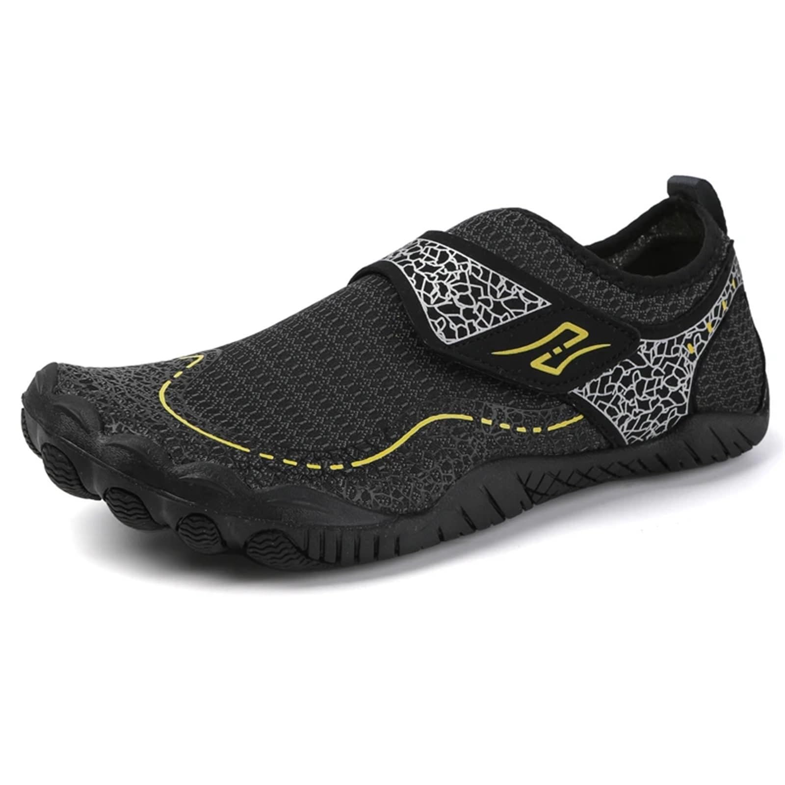 Wasserschuhe Unisex Schuhe Freizeit Urlaub Strand Watschuhe Indoor Professionelle Laufband Spezialschuhe Outdoor Wanderschuhe FüR Strand, Schwimmen Und Outdoor-AktivitäTen(Silver,46)