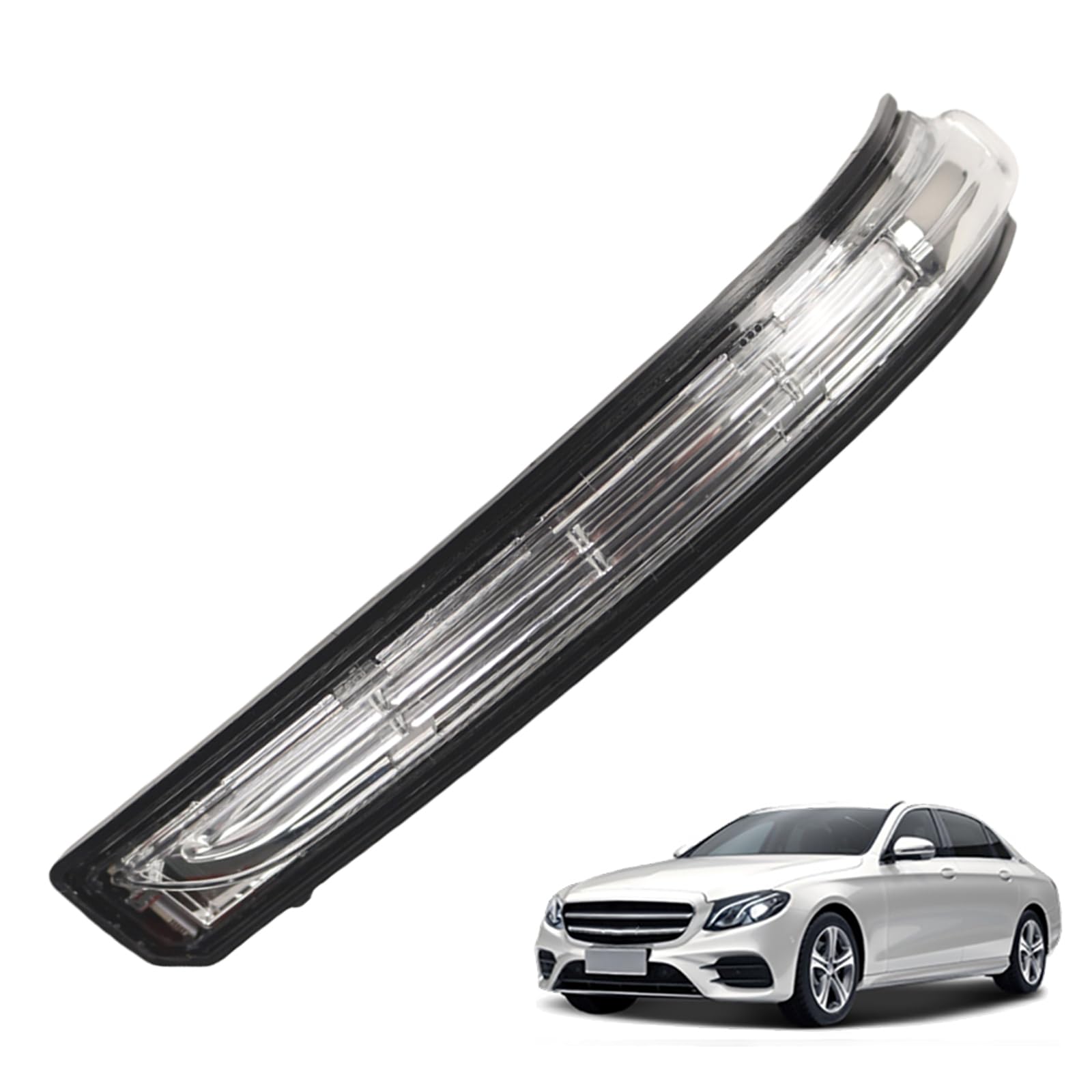 Seite Spiegel Blinker Kompatibel Mit Mercedes for Ben z A B-Klasse W169 W245 2008 2009 2010 2011 2012 Rückspiegelleuchte Blinker Kontrollleuchte - rechts