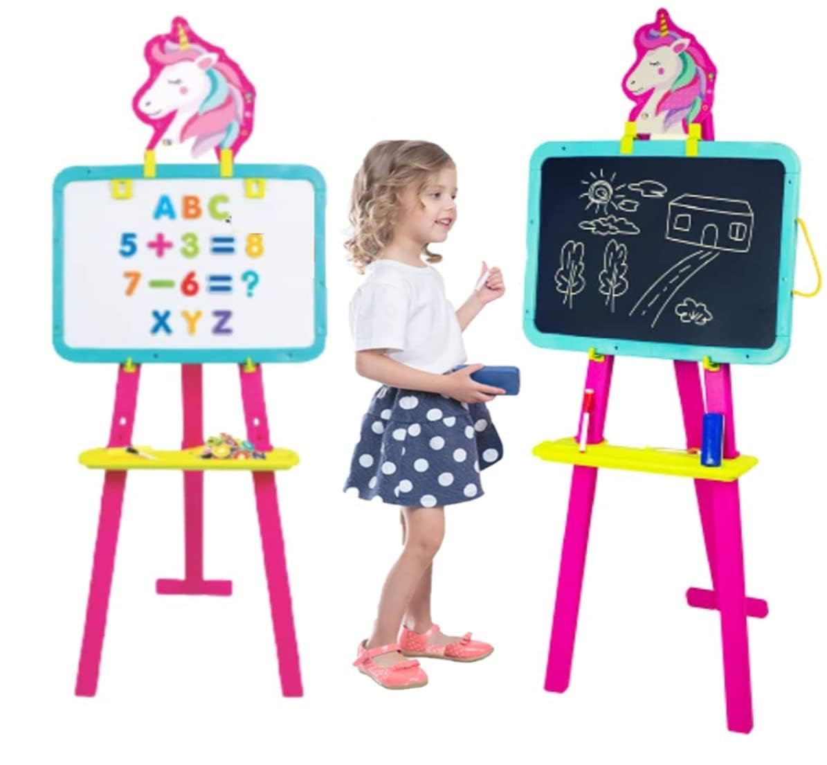 Buy KAOMOJI 8 in 1 Double-Sided Plastic Adjustable Height Multi ...