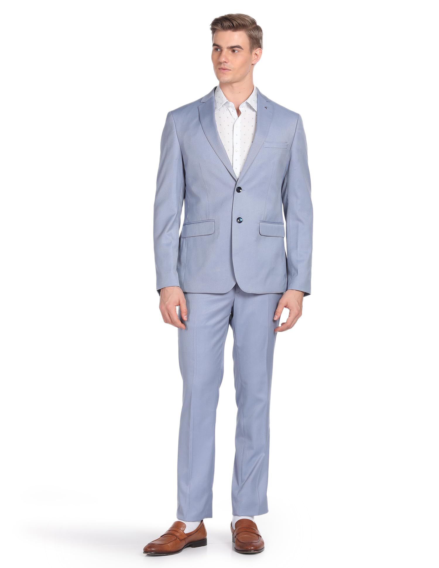 arrow Men's Polyester Double Breasted Suits-picture-15