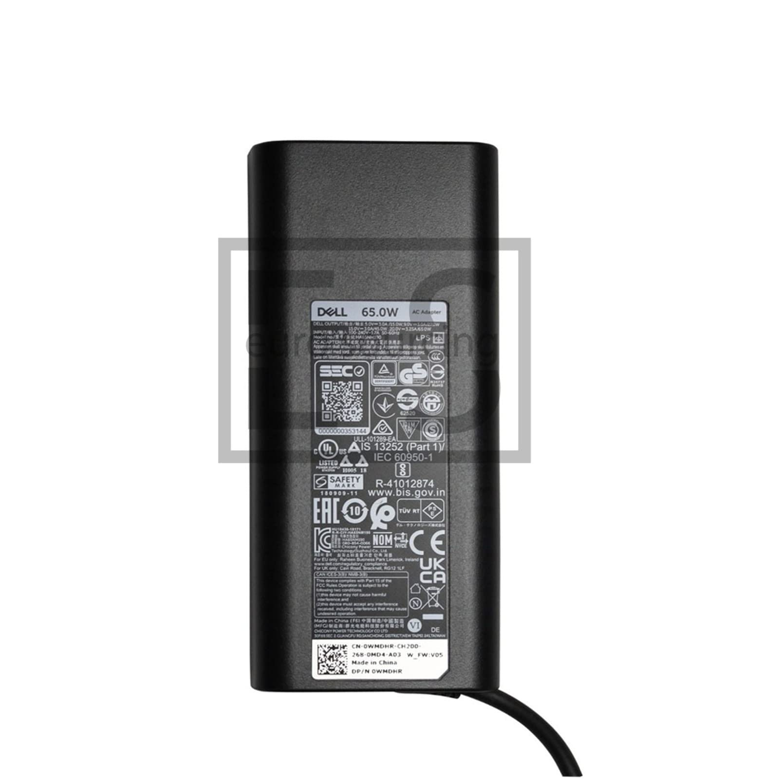 Dell Original 65W USB Type-C Adapter for Latitude 5289 5290 7389 7390 7400 : Buy Online at Best Price in KSA - Souq is now