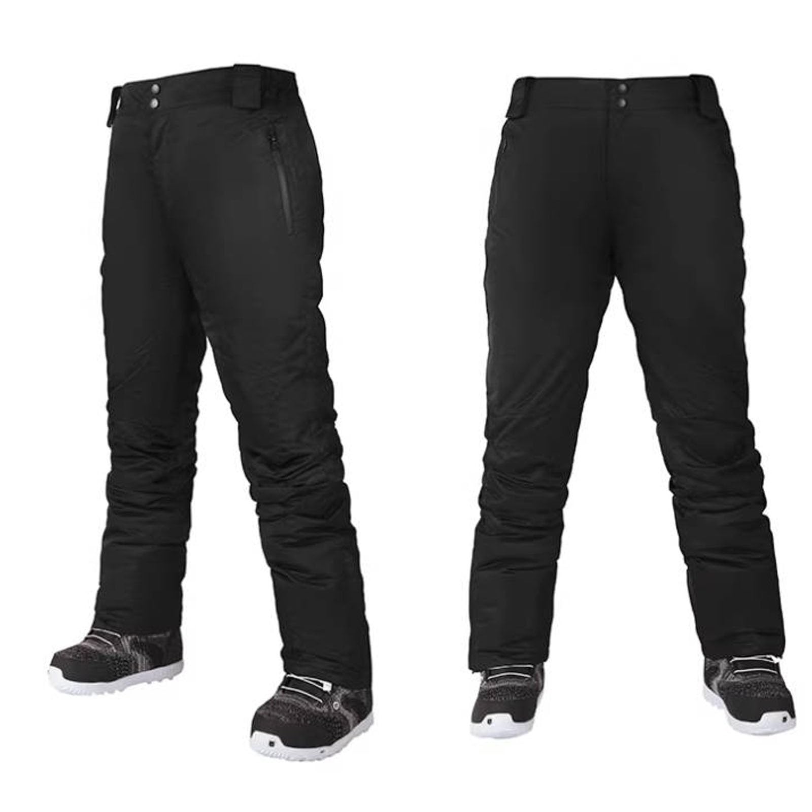 Herren Schnee Skihose mit abnehmbaren Hosenträgern für Winter Outdoor Aktivitäten wie Snowboarden Skifahren