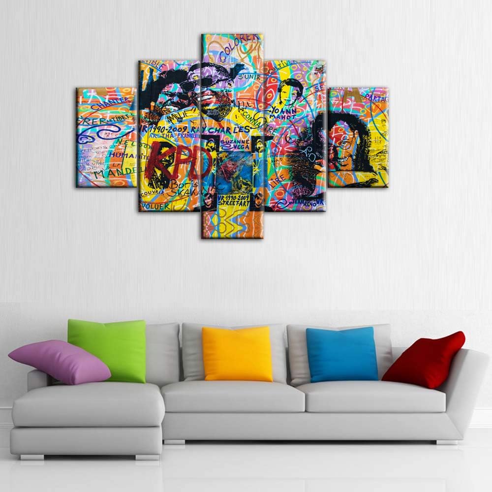 Blасk Frіdау - 50% оƒƒ TUMOVO Wall Decorations for Living Room Andreas Paulun on The East Side Gallery Pictures Paintings on Canvas 5 Pcs/Multi Panel Art Artwork Home Decorations Giclee Framed Ready to Hang(60''Wx40''H) Prоmо Dіѕсоunt Uр Tо 70% оƒƒ TUMOVO Wall Decorations for Living Room Andreas Paulun on The East Side Gallery Pictures Paintings on Canvas 5 Pcs/Multi Panel Art Artwork Home Decorations Giclee Framed Ready to Hang(60''Wx40''H)