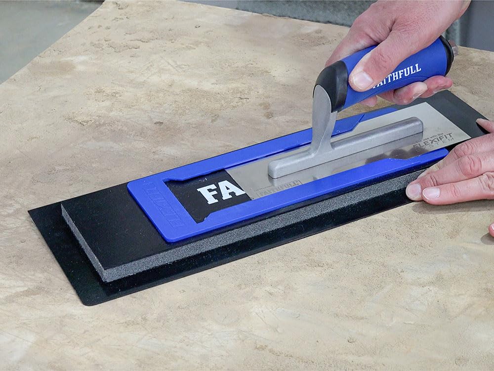 Faithfull Flexifit Flexi Truelle à lame interchangeable en plastique 355 mm