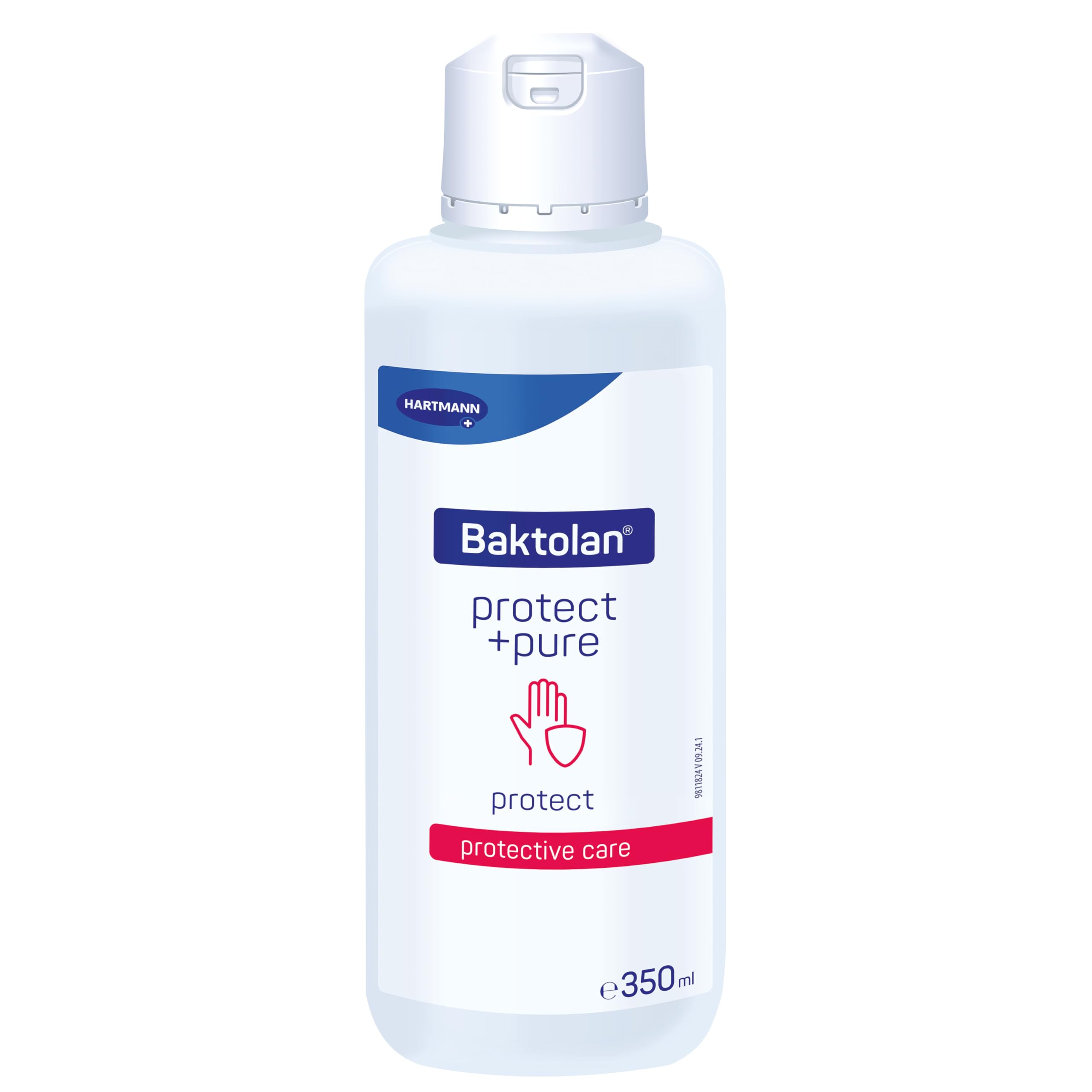 MoliCare Baktolan protect + pure: Lotion zum Schutz und regenerierende Pflege für rissige und stark beanspruchte Haut, 350ml