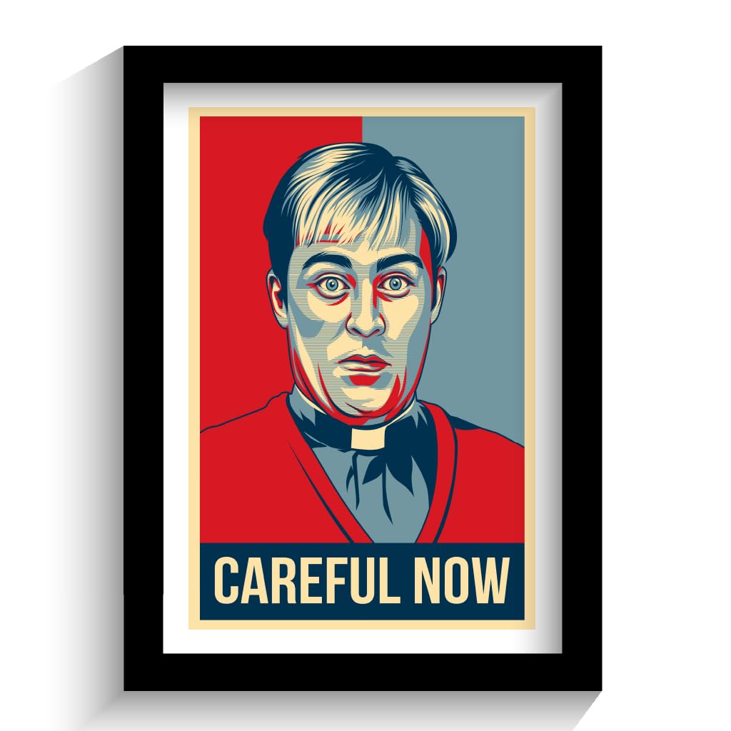 Quoteszy FATHER TED | DOUGAL POP ART FRAMED PRINT