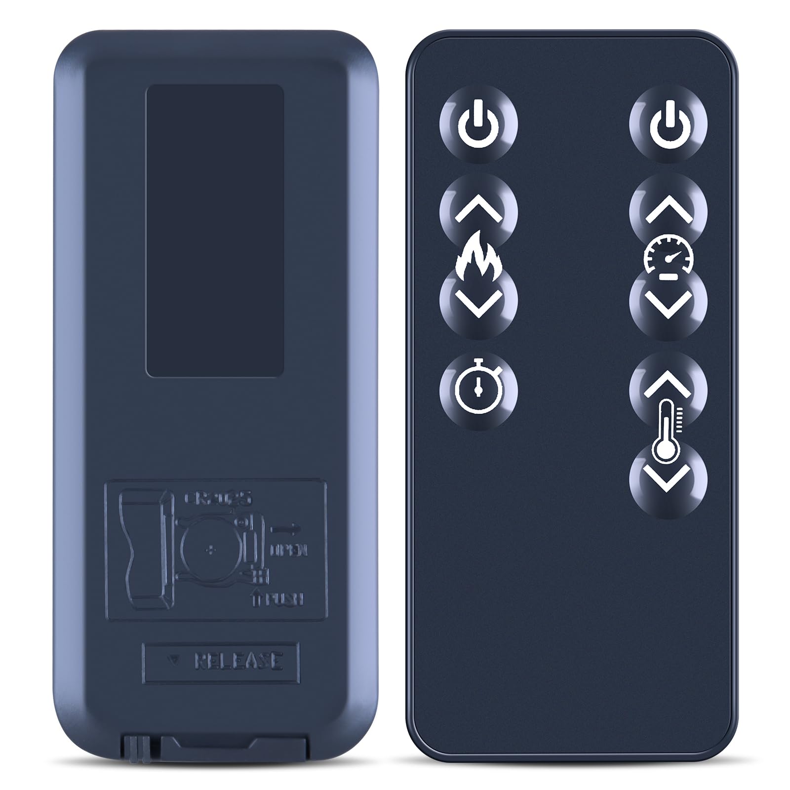 PZL New Replacement Remote for Mocifi F23-17LT F18-17LT & Festivo FFP20141 FFP20131 FFP20151 FFP20163 Electric Fireplace Quartz Space Heater