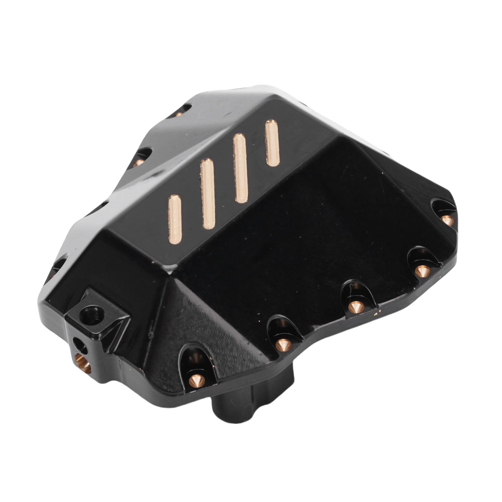 BRASS DIFF COVER STYLISH FRONT REAR AXLE COUNTERWEIGHT FOR MK07 RC CRAWLER BLACK GOLD