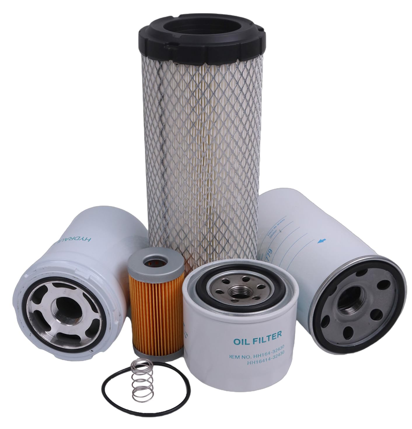 LSSOCH New Maintenance Filter Kit Compatible with Kubota L3010 L3130 L3410 L3430 HST Models