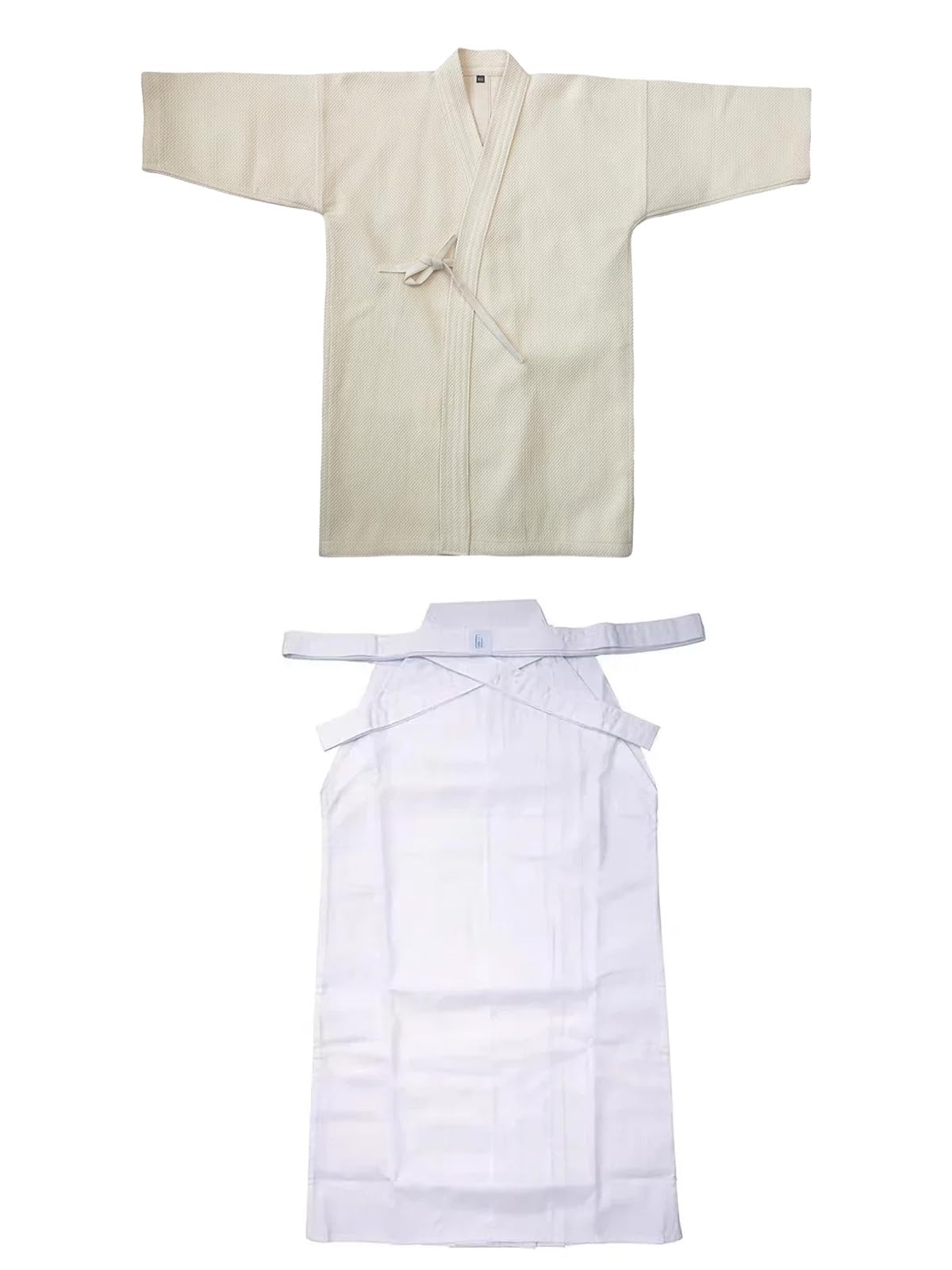Hakama Kendo Gi Aikido Samurai Hakama Martial Arts Clothing Kimono koszule kostiumowe formalne kimono 2 szt. 175 cm