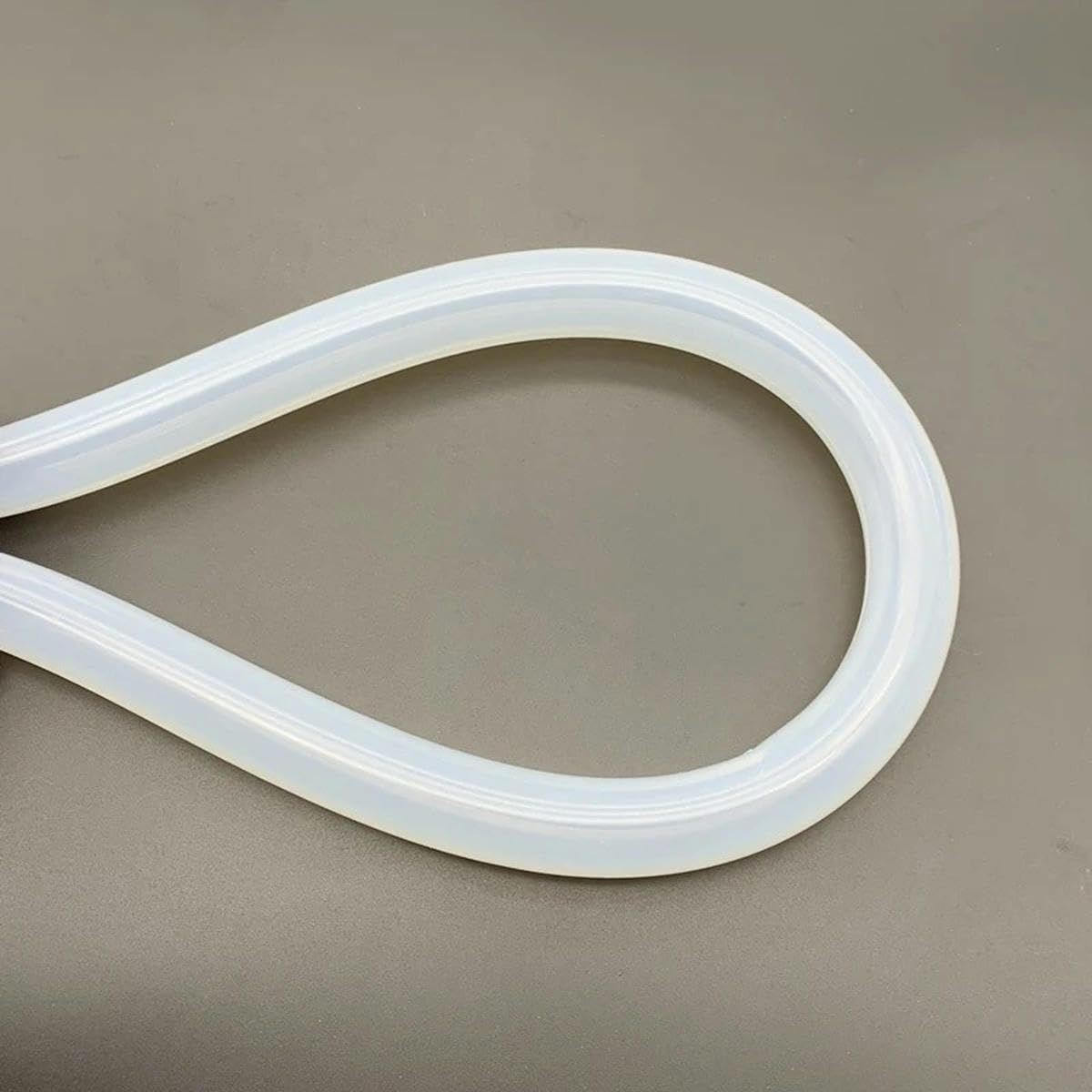 Tubo de silicona de 5/10 metros con diámetro interior de 2 mm a 14 mm, flexible, apto para uso alimentario, resistente a la temperatura, transparente, no tóxico, 10 metros, 6 x 12 mm