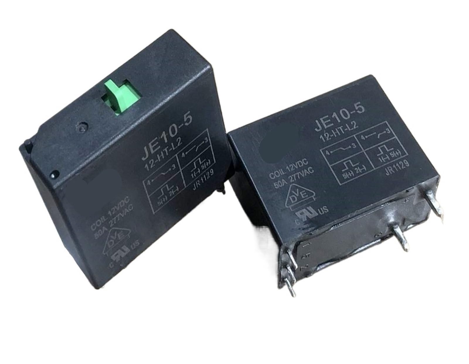 AARTERZZA 1pc JE10-5 12-HT-L2 Relay 5 pins