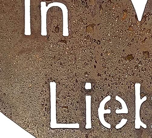 Maceta Corazón De Metal Para Decoración De Tumbas O Interior - Incluye Piedras Blancas - Día De Todos