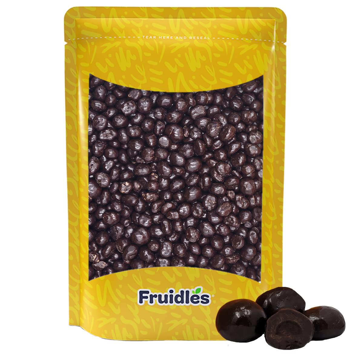 Dark Chocolate Covered Espresso Beans, NonGMO, Beans With