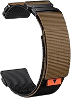 Vista 17 de Correa de repuesto para Fenix 7X/6X/5X Plus, 1.024 in QuickFit Nylon Watch Strap para Garmin Fenix 7X/6X Pro/5X Plus/Tactix 7 Delta/Enduro 2 bandas