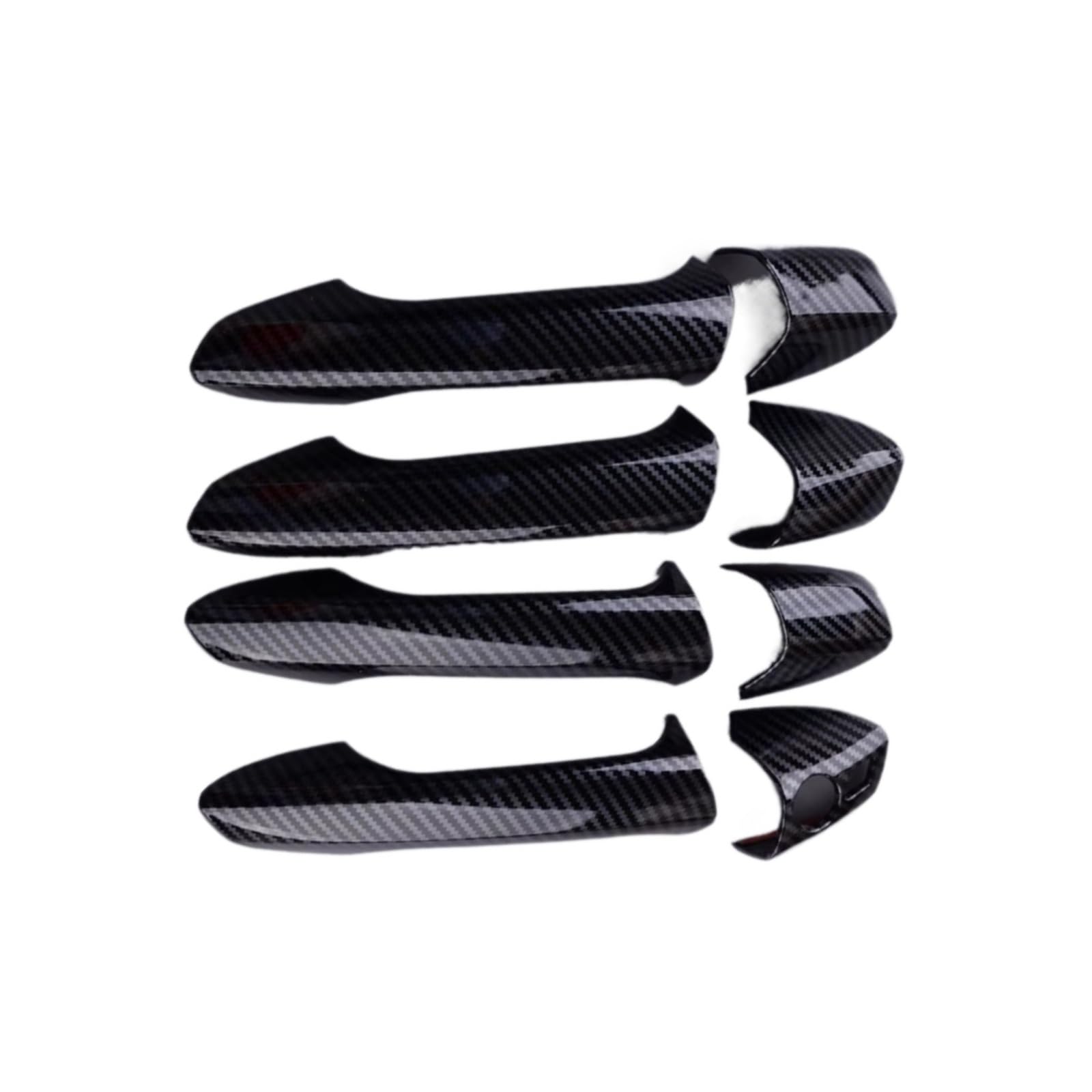 Dspolimv One Color Outer Door Handle Cap Compatible With Benz For E Class W212 For Glk X204 2010-2015 Car Exterior Door Handle Cover Trim Cap Set Lhd Replacement