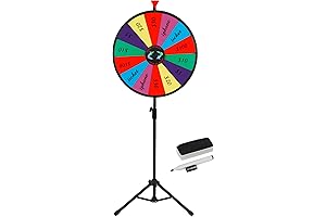 Nova Microdermabrasion 24 Inches Color Prize Wheel For a Fun Carnival Trade Fortune Spinning Game