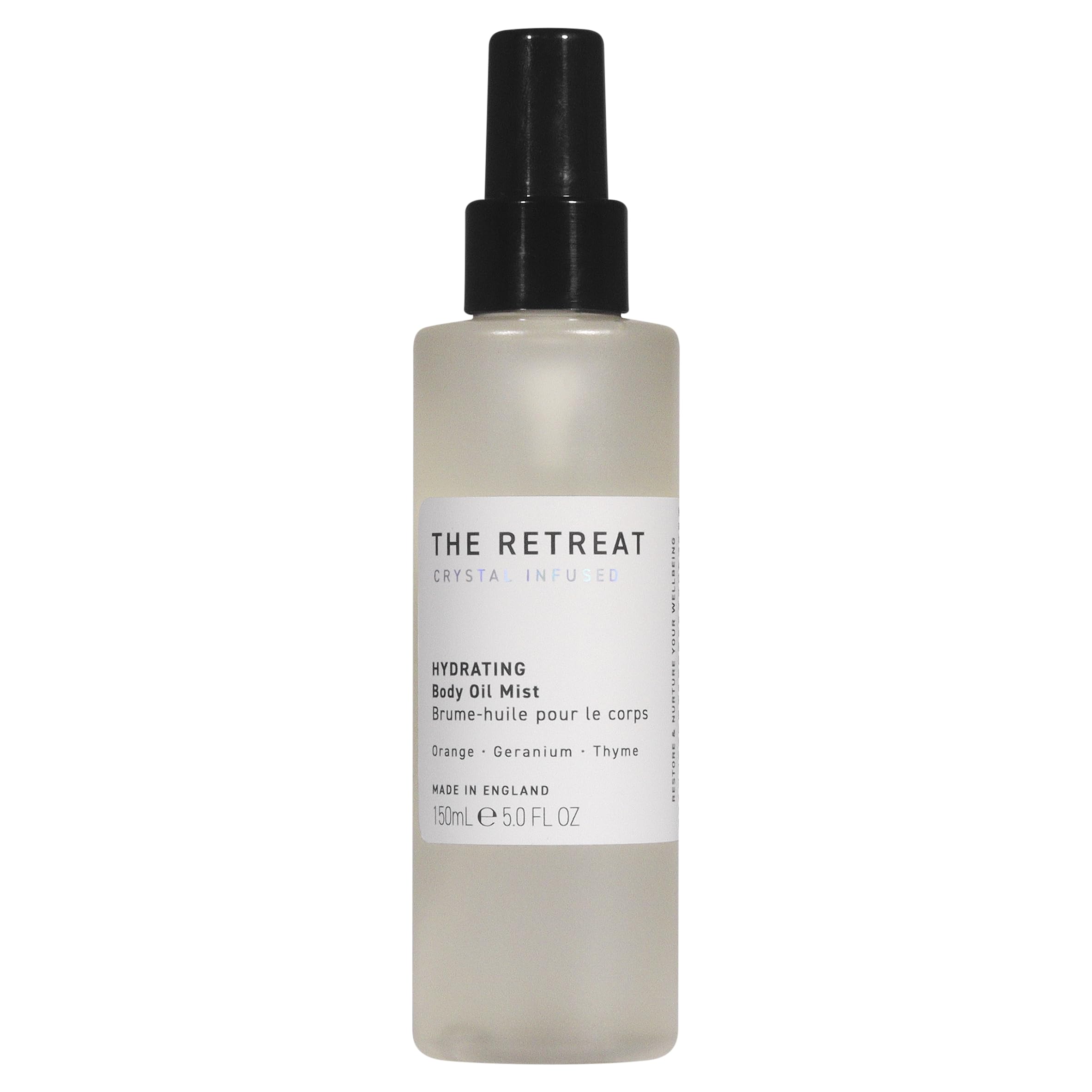 The Retreat Crystal Infused Hydrating Body Oil Mist 150ml