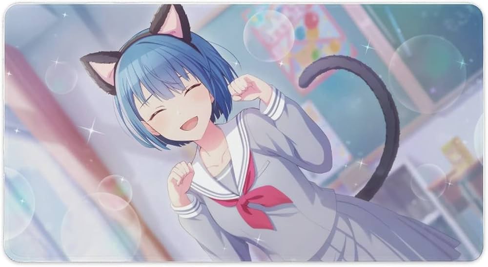 Amazon.co.jp：桐谷遥 マウスパッド 大型 可愛い マウスパッド