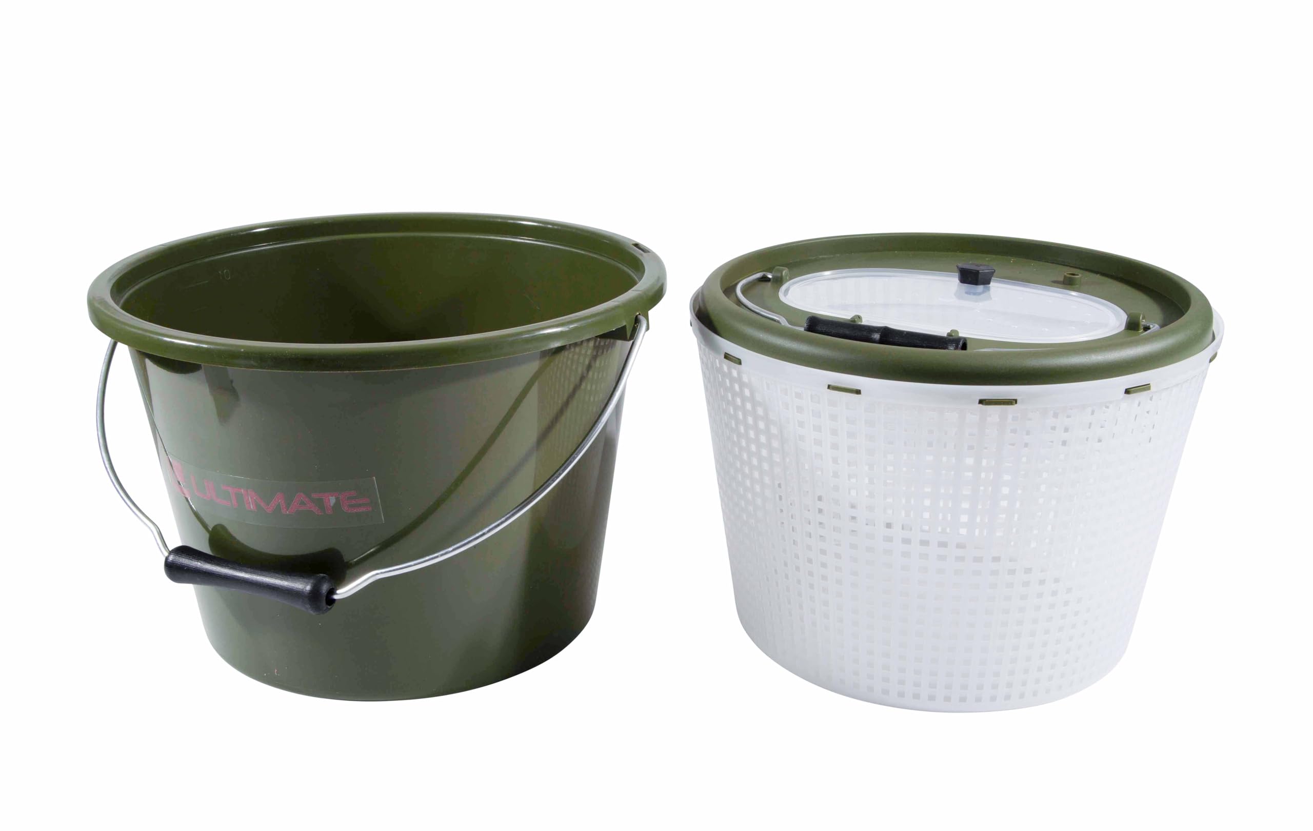 Set De Seau À Vifs & Pompe À Air Ultimate 15L - Ensemble Carnassier