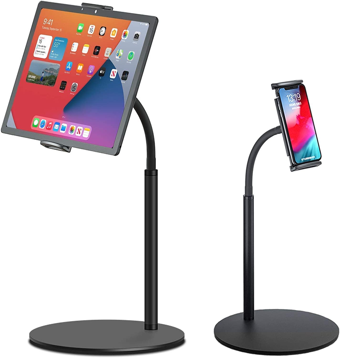 See full amazon price history chart for GADGETSWEAR Desktop Tablet Holder (6 Months Extended Warranty), Mobile Phone Stand, Tablet Stand, Mobile Holder, Adjustable & Foldable Mobile Stand, Tab Stand Holder (Up to 10.5 inch) - Black GADGETSWEAR Desktop Tablet Holder (6 Months Extended Warranty), Mobile Phone Stand, Tablet Stand, Mobile Holder, Adjustable & Foldable Mobile Stand, Tab Stand Holder (Up to 10.5 inch) - Black (B0CCJL2291) Amazon Price History, Amazon Price Tracker