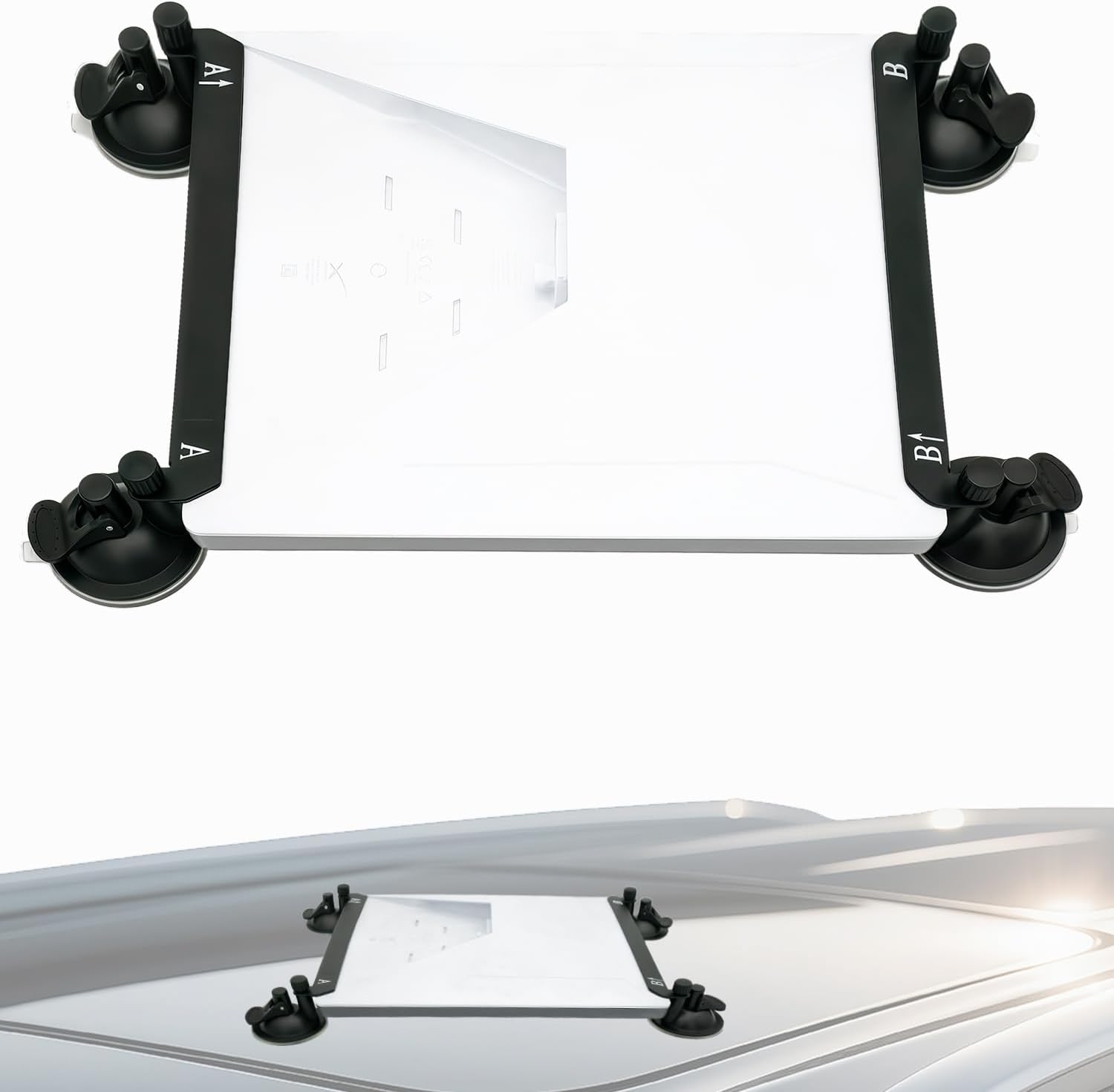 Saugnapf Halterung f r Auto/RV/Boot kompatibel f r Starlink Mini Hochfeste Sonnendach- & Armaturenbrett-Halterung f r Stabilen Satellitenempfang Hitze-/UV-Best ndig Kein Werkzeug Erforderlich