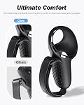 SUPERUS Controller Grips Cover for Meta Quest 3S/Quest 3, Anti-Slip Texture - VR Accessories Compatible with Quest 3S/Quest 3, Silicone Controller Grips Cover with Adjustable Knuckle Straps
