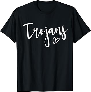 Trojans High School Trojans Sports Team Women's Trojans T-Shirt