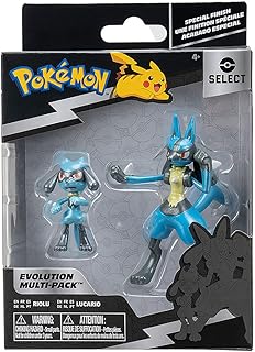 Sunny Brinquedos Pkw - Multipack Evolucao Riolu & Lucario, Modelo: 2, Cor: Multicor - Produto 6 mais recomendado com 4.8 estrelas