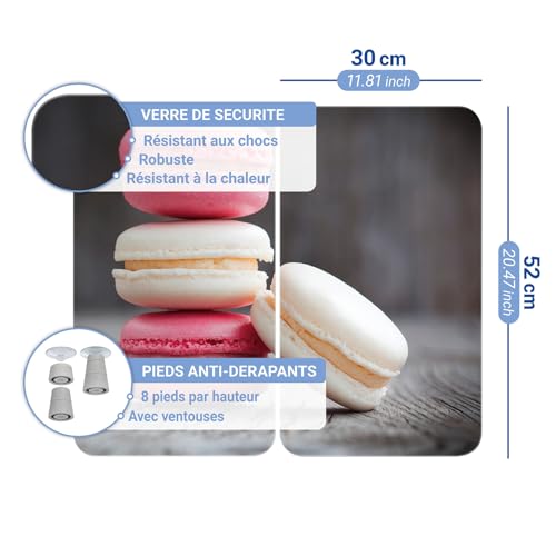 Extension plan de travail et couvre plaque de cuisson induction