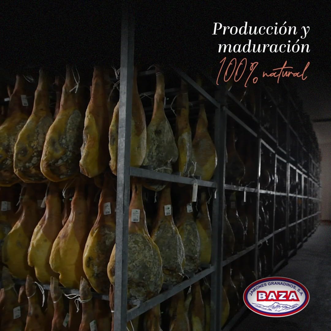 Jamón Serrano Reserva 7 Kg + de 14 Meses de Curación Natural y Sabor Suave