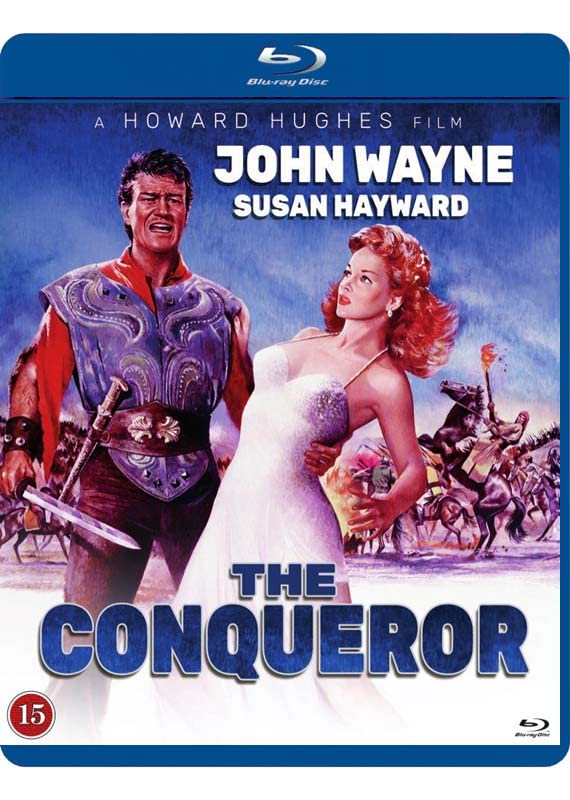 The Conqueror (1956) ( Conqueror of the Desert ) Blu-Ray, Reg.ABC Import - Denmark