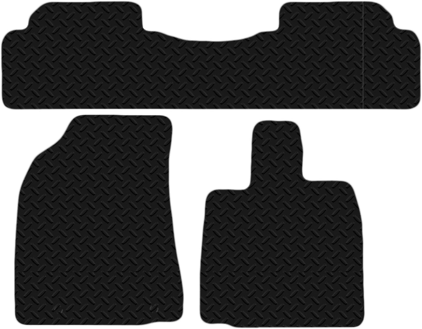 Carsio Car Mats For Lexus RX450H 2009 to 2013 3mm 3pc Set Tailored Fit