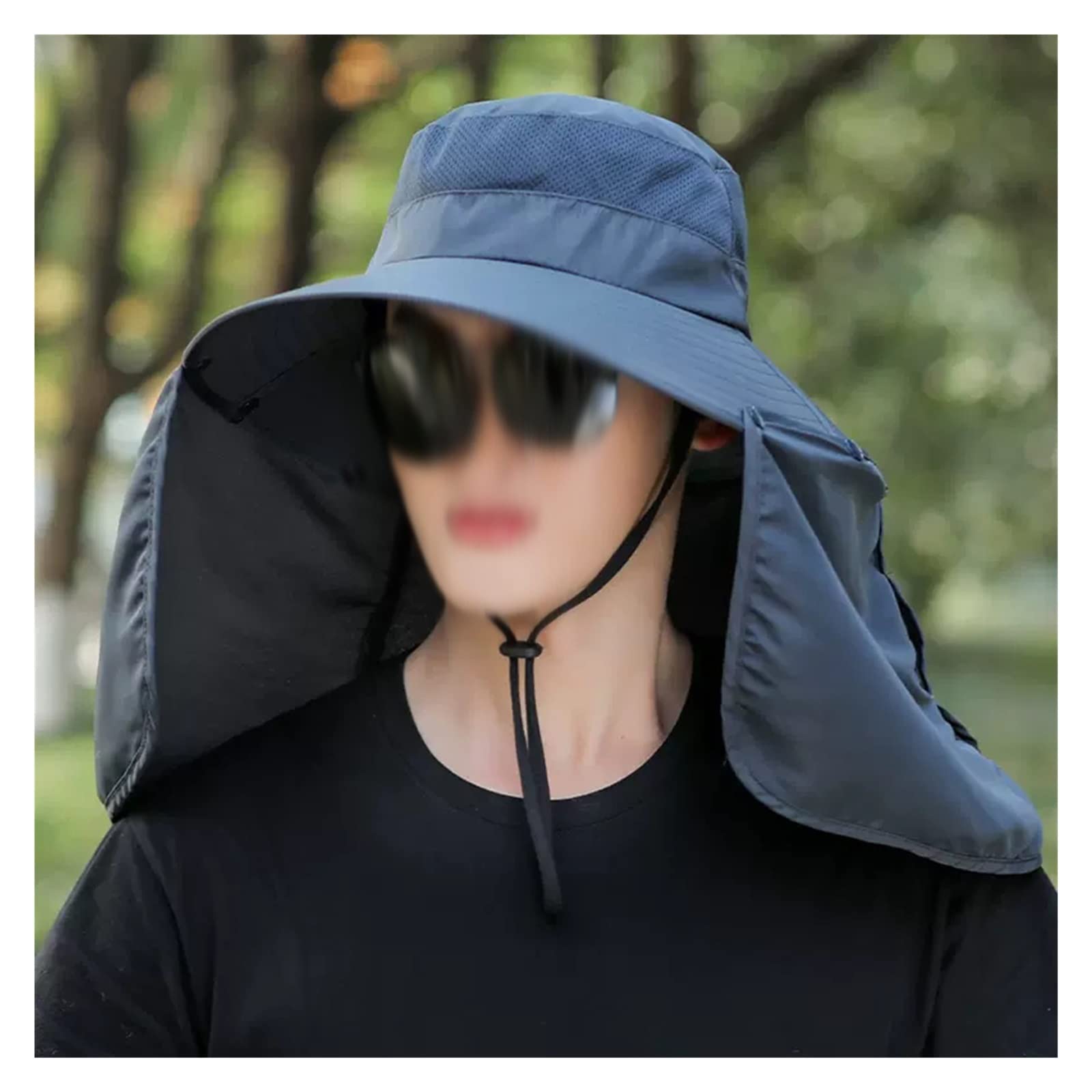 YXWYXWA Herren Big Bim Hut Outdoor Sonnencreme Summer Sun Hut Fisherman's Hut Freizeit Wilde Sonnenhut