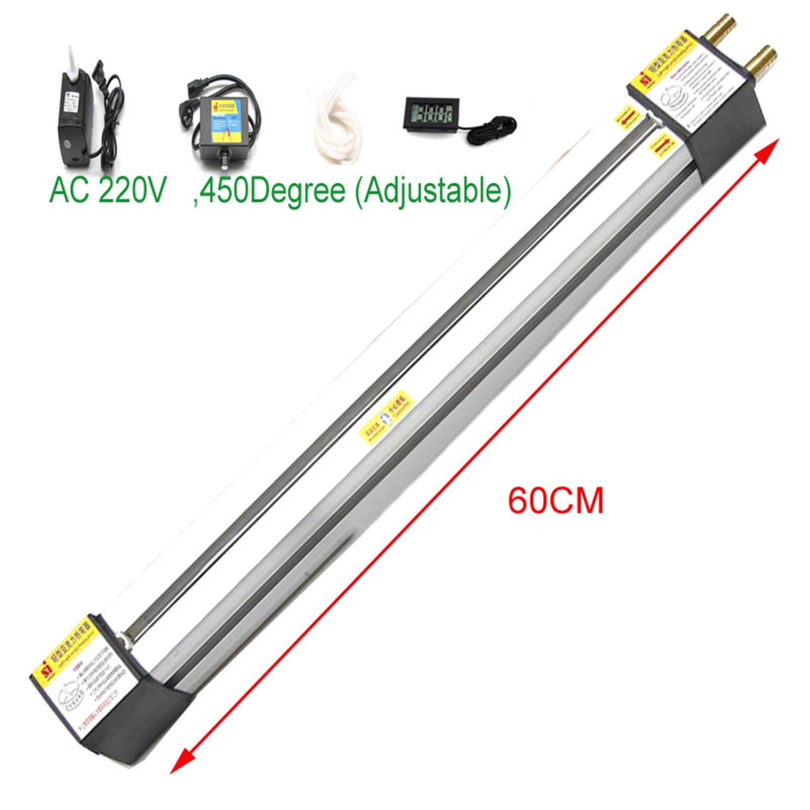 Dobladora acrílica, herramienta portátil para hacer carteles, calentamiento manual para tiras de plástico, grosor de 1 mm a 6 mm, ideal para proyectos de caja de luz y manualidades