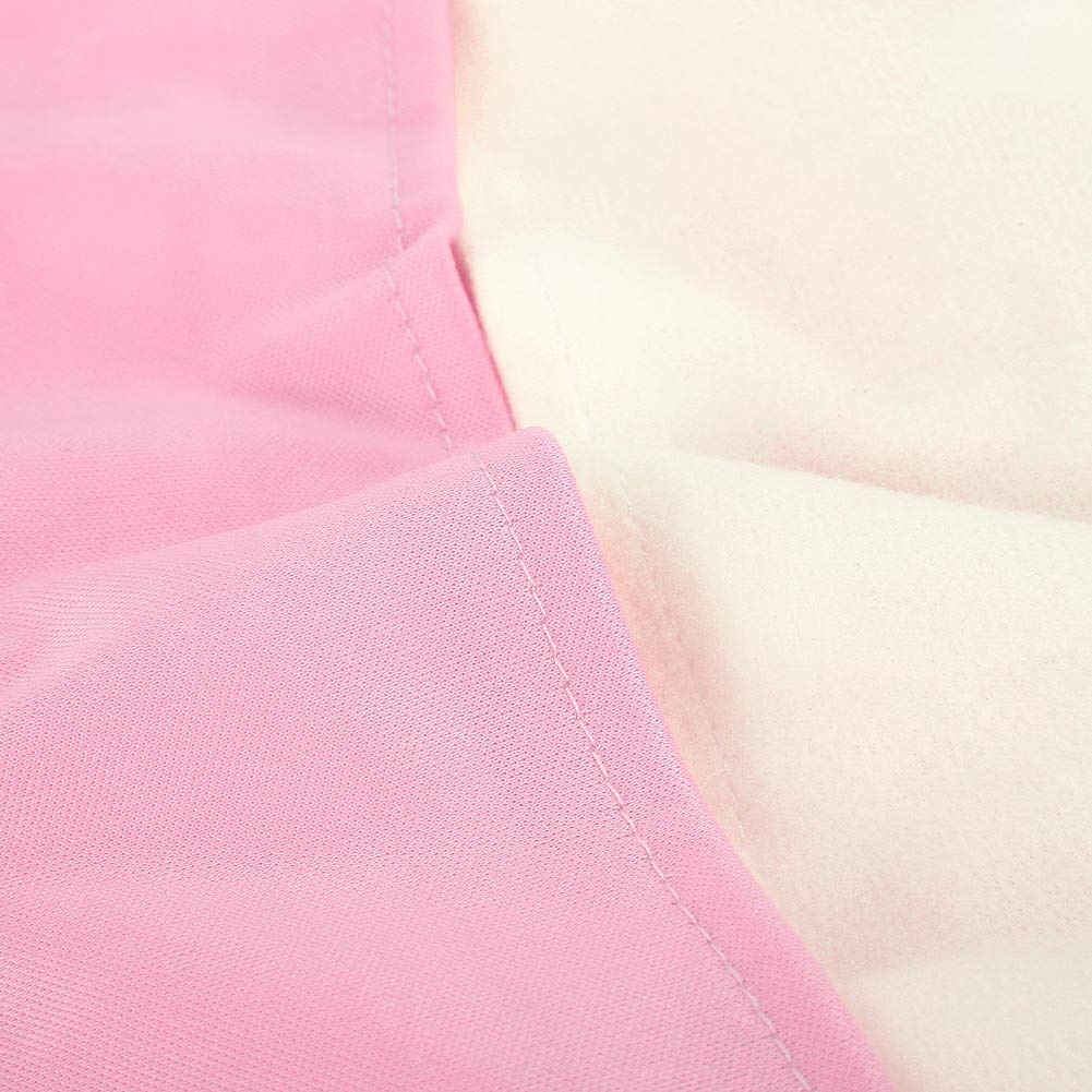 Couche de Poche Adulte 5 Couleurs, Lavable Couverture de Couche-culotte de Poche Adulte Réglable en Tissu de Couche-culotte Réutilisable(rose)