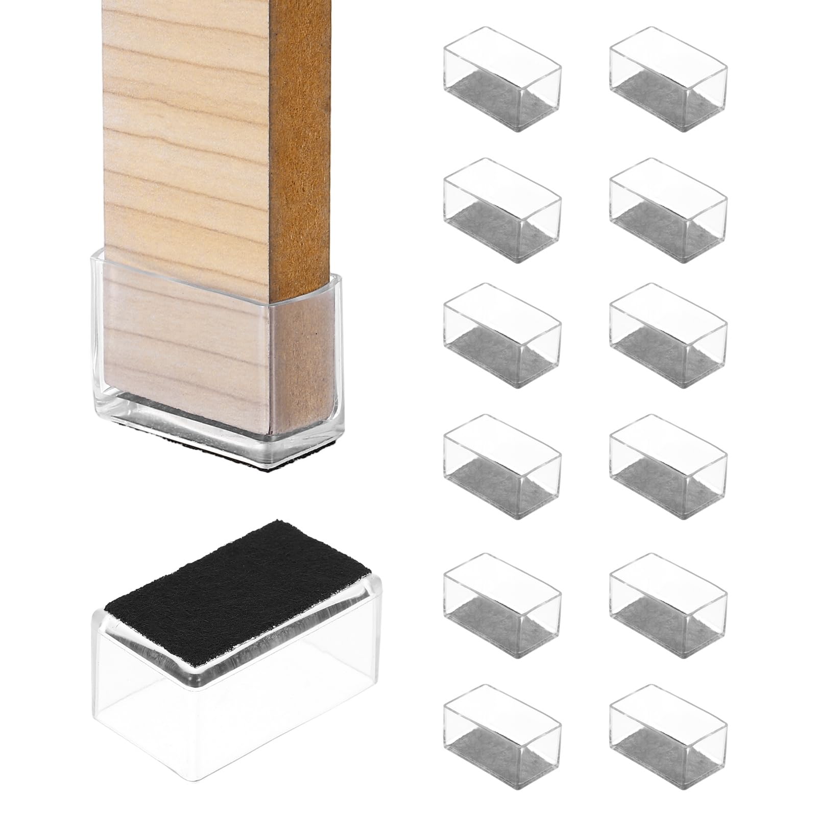 Protectores para patas de silla para un salón silencioso y suelos impecables