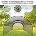 Happybuy 22FT Baseball Batting Cage, Softball & Baseball Net with Frame, Heavy Duty Portable Pitching Cage for Backyard Training, Includes Carry Bag, Durable Polyester Net