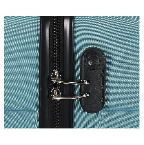 Luggage Travel Gear Women's Spinner Luggage Carry-On,Height Adjustable Handle for Business Trips and Travel(Blue,20in)4