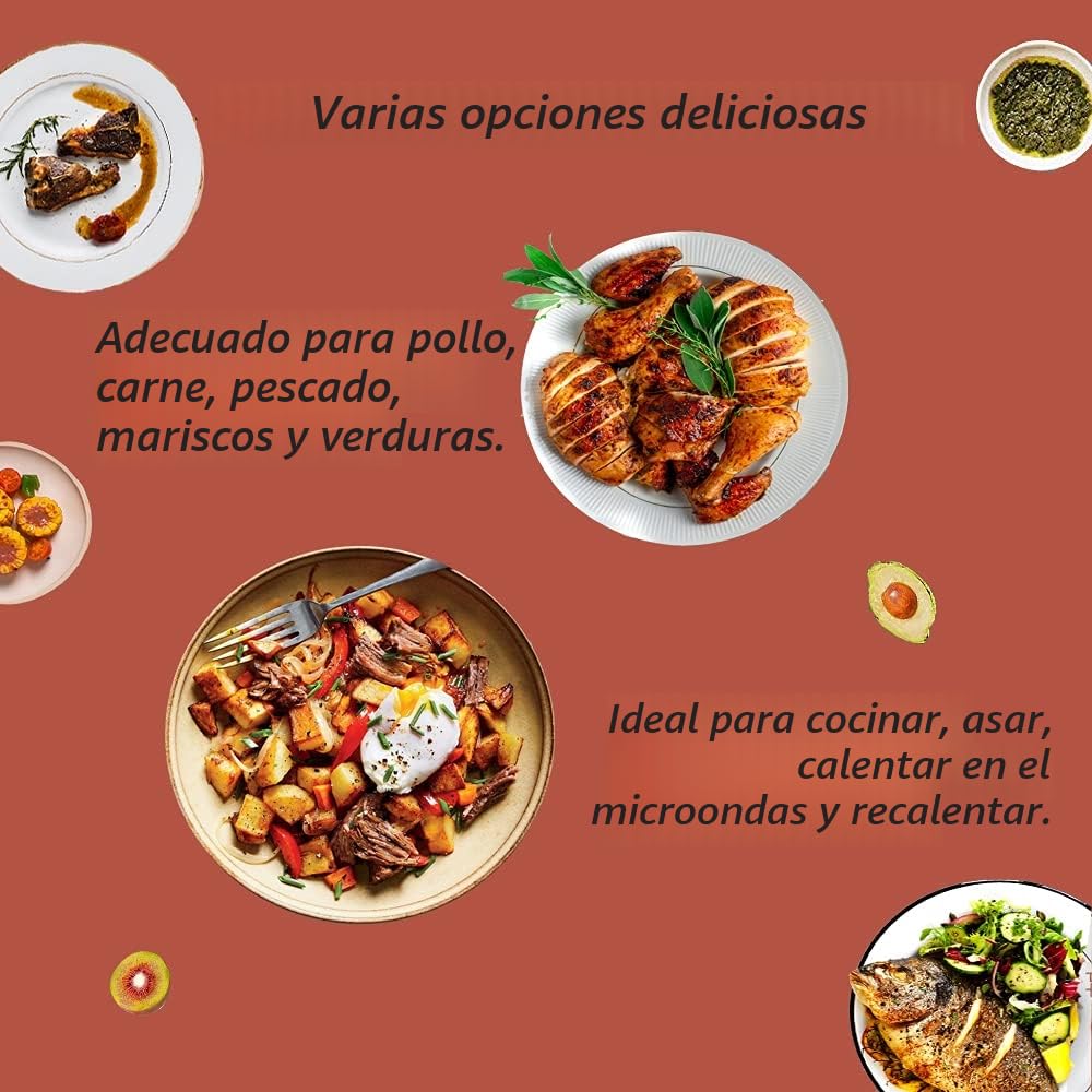 12 bolsas de horno para asar, tamaño pavo, bolsas grandes para asar pavo, carnes, pollo, pescado y verduras (1, 43 x 55 cm)