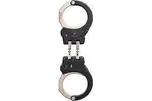ASP Ultra Double-Locking Hinge Handcuffs: The Ultimate Restraints for Law Enforcement