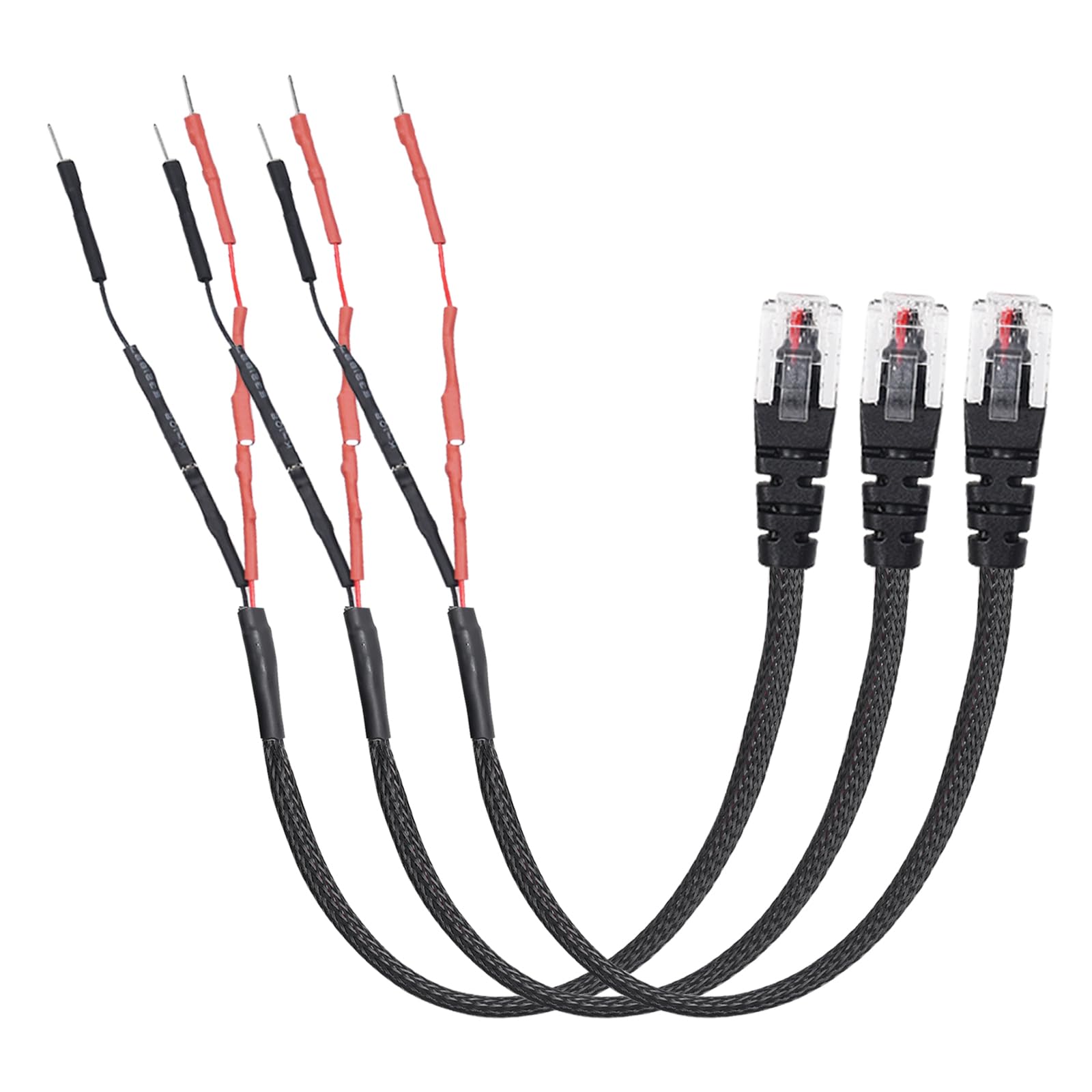 Sousery 3PCS RJ11 Replacement Mirror Wire Power Cord for Uniden Radar Detectors，Fits R4 R3 R1 R7 R8 Model(3005201U)