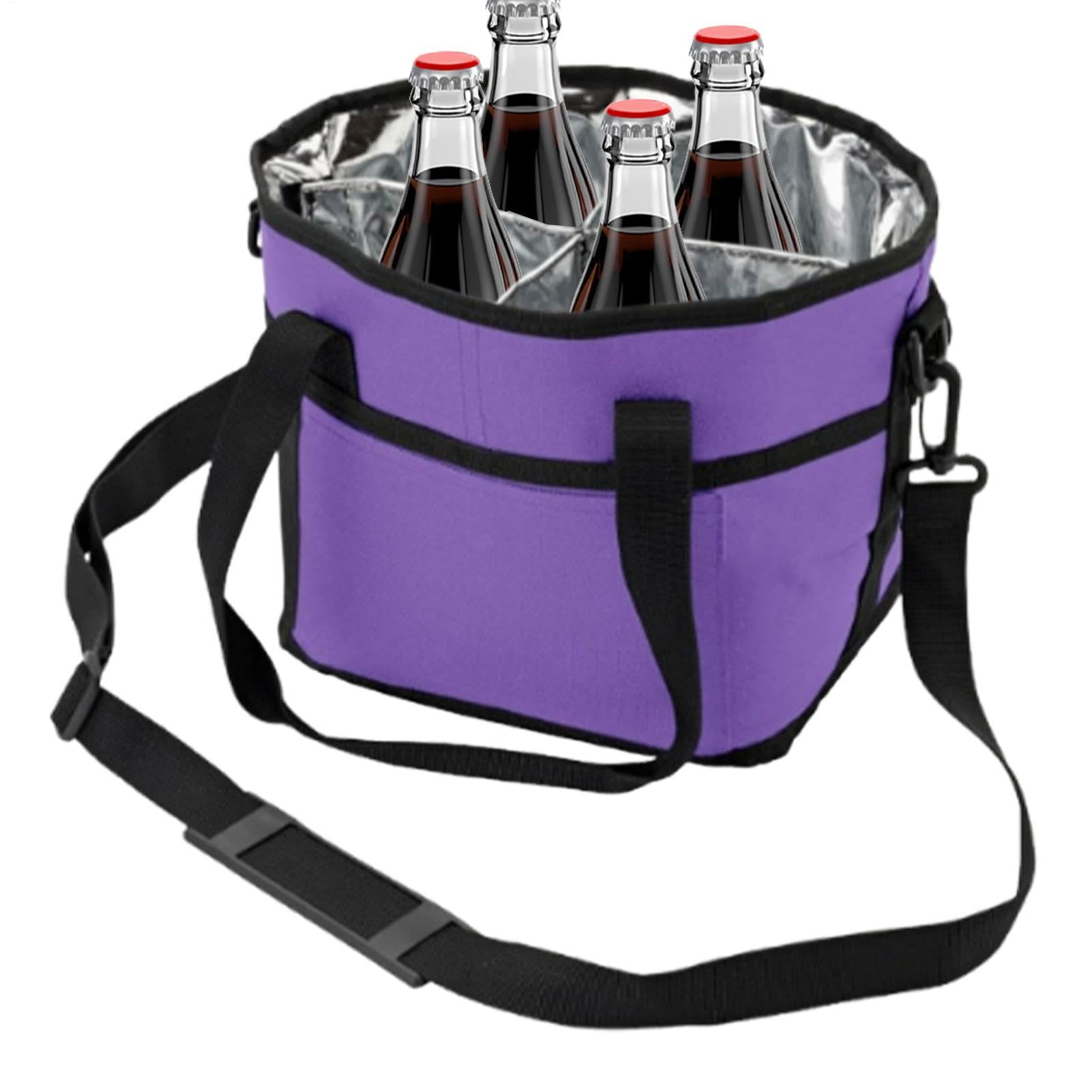 Organizador de botellas de agua resistente y duradero para viajes y camping