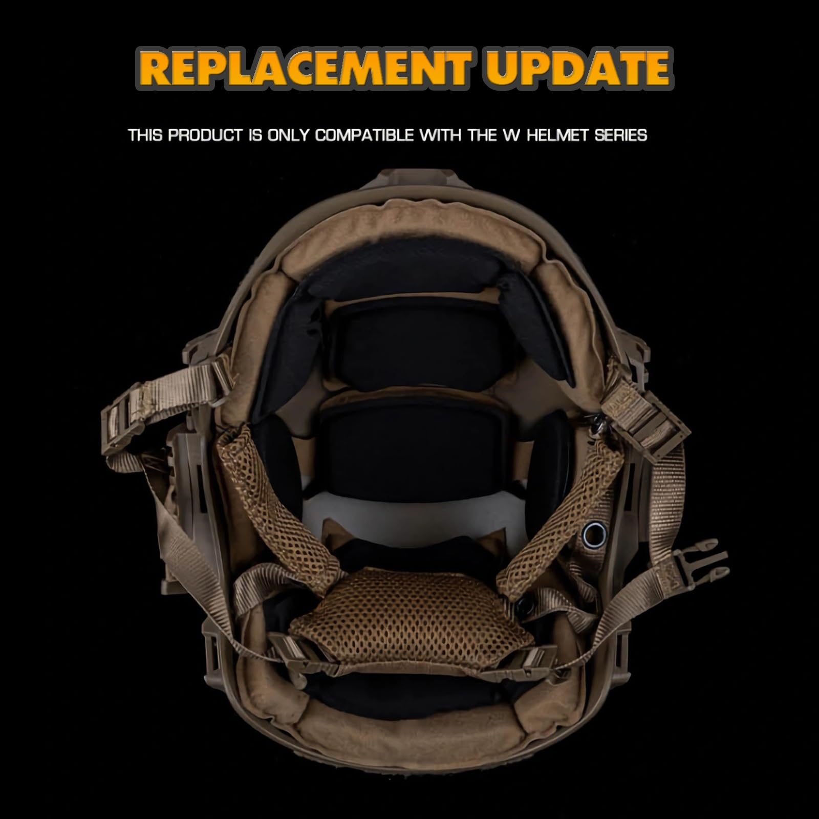 Helmpolsterung, Interner Ersatz, Airsoft-Helm-Memory-Schaumstoffpolster