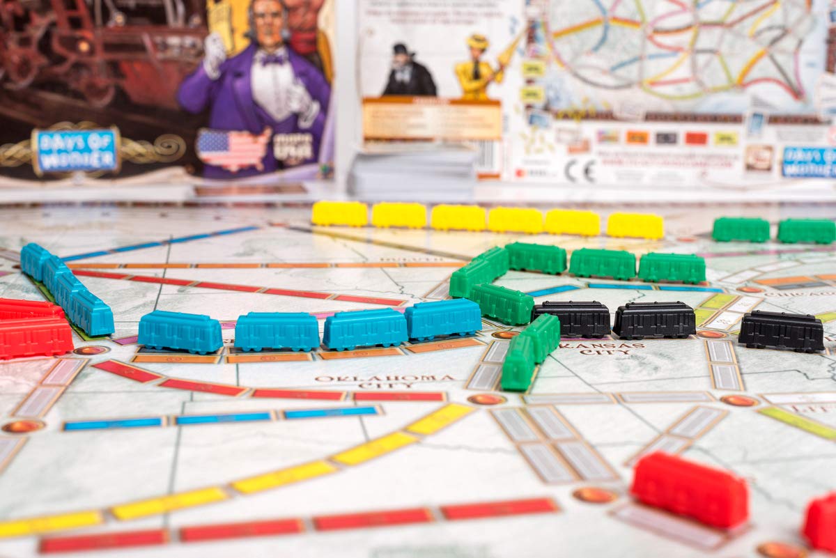 Days of Wonder Gioco da tavolo Imbarco Treno: USA - 2-5 giocatori, A partire da 8 anni