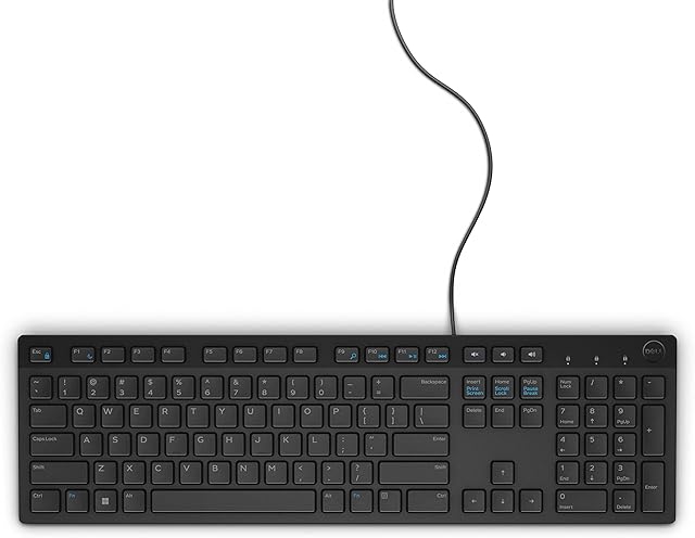 Dell Multimedia Keyboard-KB216 - UK (QWERTY) - Black