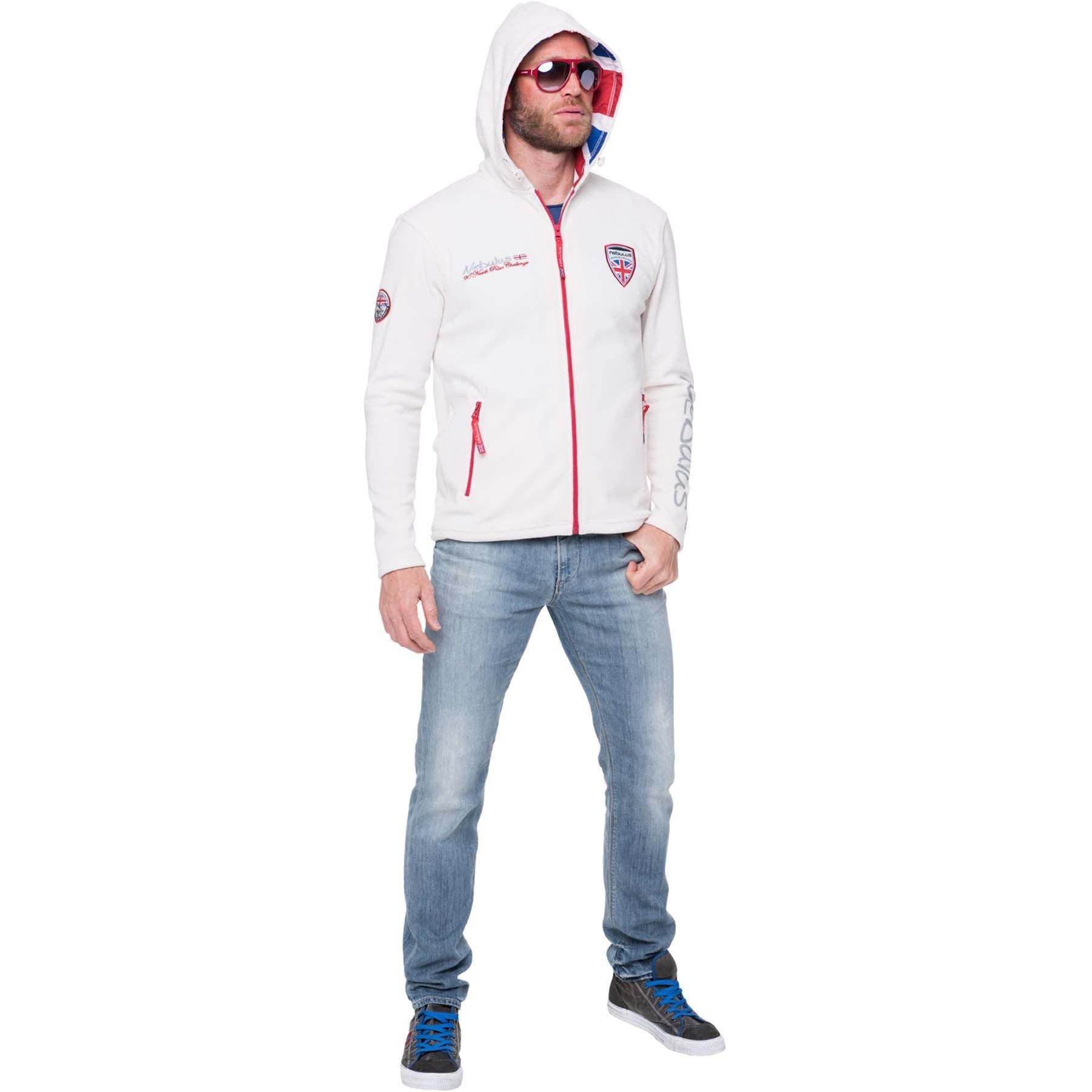 Nebulus Fleecejacke Kinghood, Hoody, Jacke, Kapuze, Mega (T035)