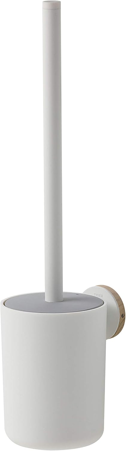 Tiger Toilet Brush, Stainless Steel, White, 10x38 cm