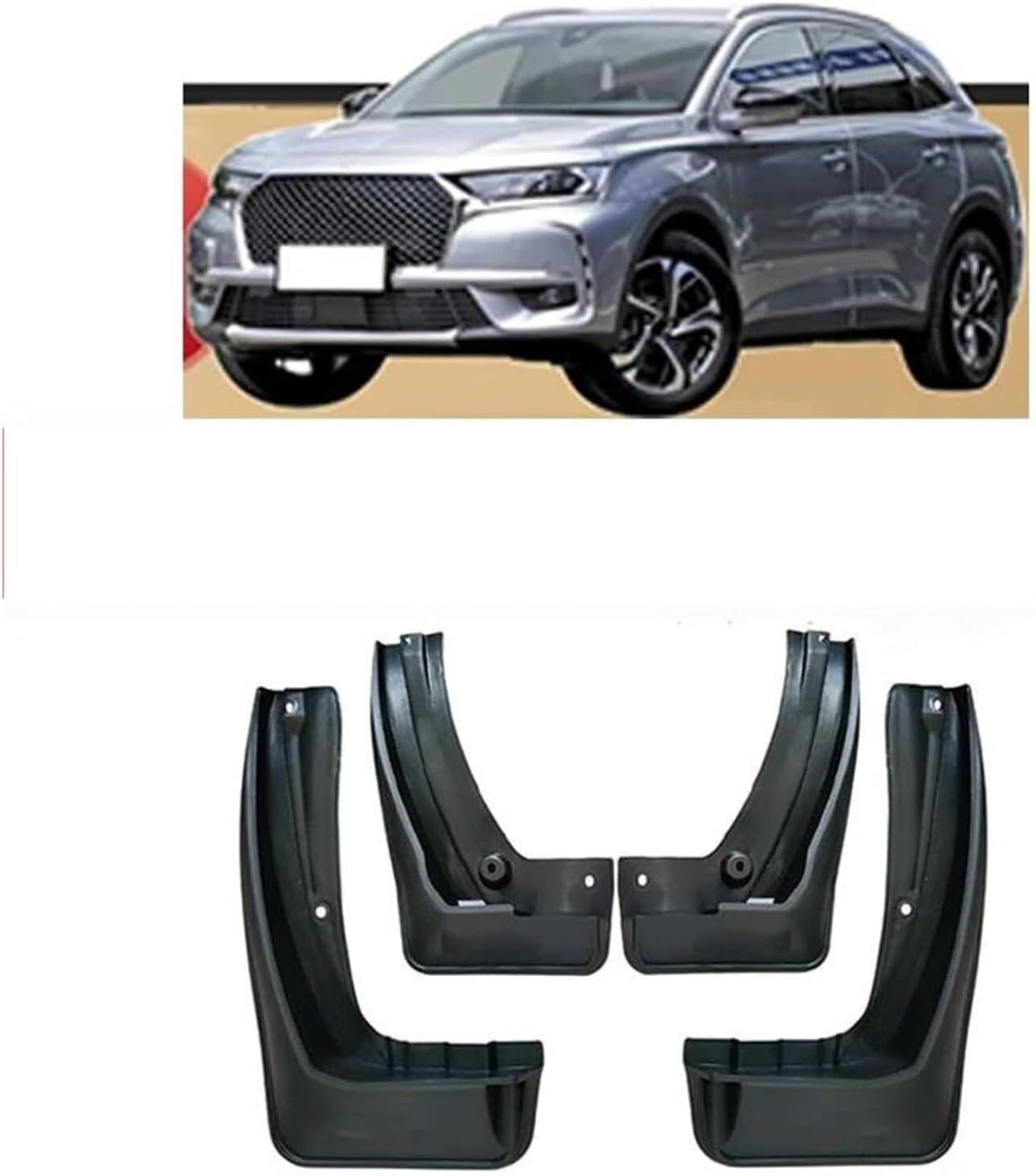 Autokotflügel Schmutzfänger Für Citroen DS7 X74 für ds Auto Kotflügel Splash Guards für kotflügel