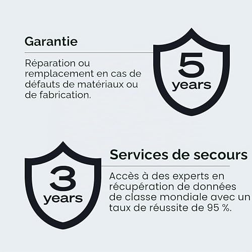 Seagate IronWolf Pro, 12 to, Disque Dur d'entreprise Interne NAS HDD – CMR, 3,5”, SATA 6 Gbits/s, 7 200 TR/Min, 256 Mo de mémoire Cache, Rescue Services (ST12000NT001) - 10
